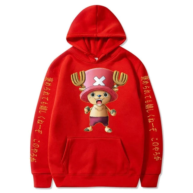 Sweat Pull One Piece Tony Tony Chopper Rouge