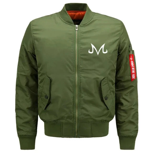 Veste Bomber Dragon Ball Z Majin Vert Armé