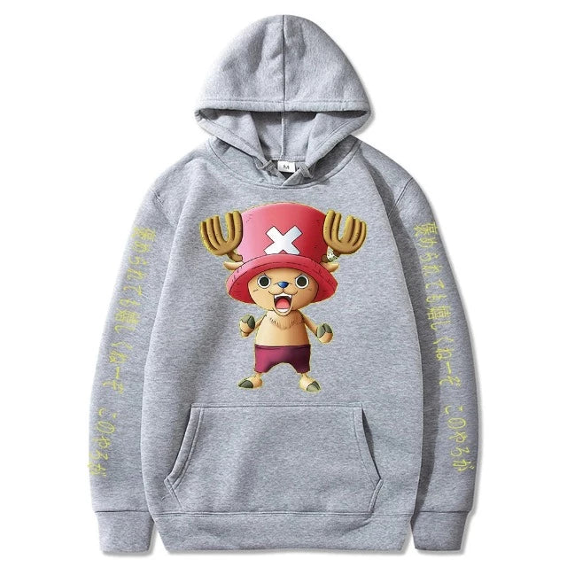 Sweat Pull One Piece Tony Tony Chopper Gris