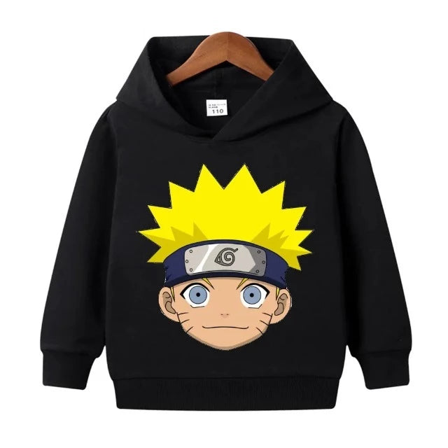Sweat Enfant Naruto Uzumaki Pull noir