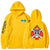 Sweat Pull One Piece Ace aux Poings Ardents Jaune