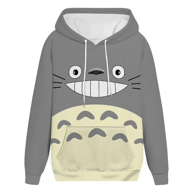 Sweat à Capuche Pull Enfant Totoro Fille Garçon