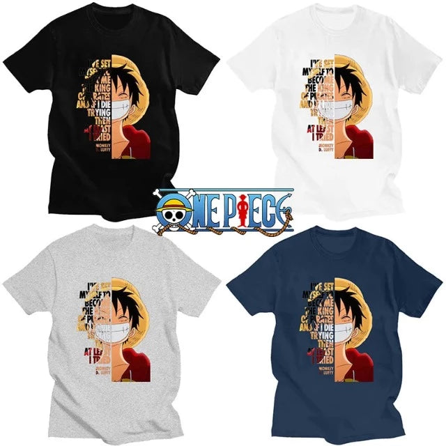 T-Shirt One Piece Luffy 6 Coloris