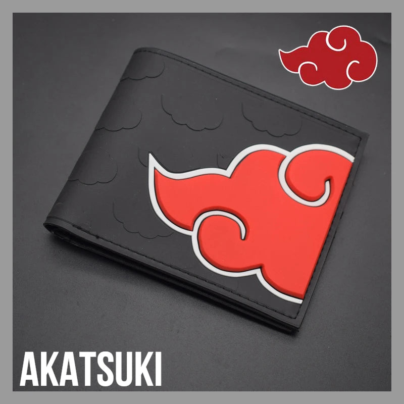 Portefeuille Akatsuki naruto Nuage Rouge