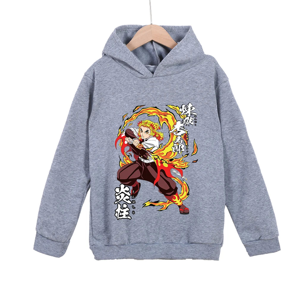 Sweat Pull Enfant Demon Slayer Rengoku Kyojuro