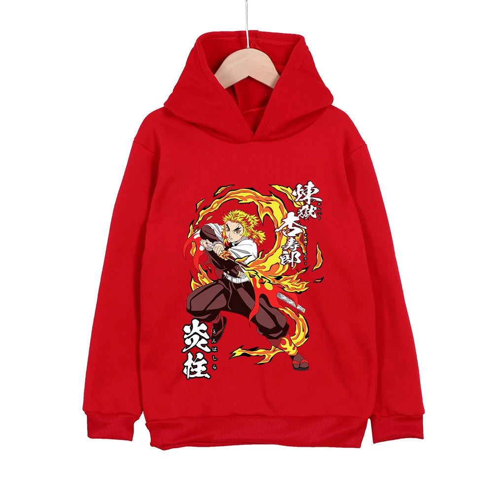 Sweat Pull Enfant Demon Slayer Rengoku Kyojuro