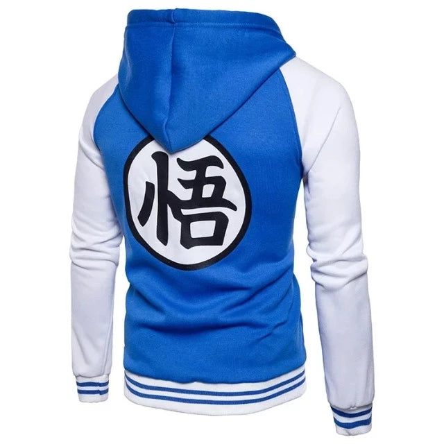 Felpa con gilet Dragon Ball Z Kanji Goku