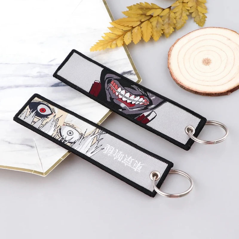 Porte-Clés Tokyo Ghoul Ken Kaneki à 2 Faces