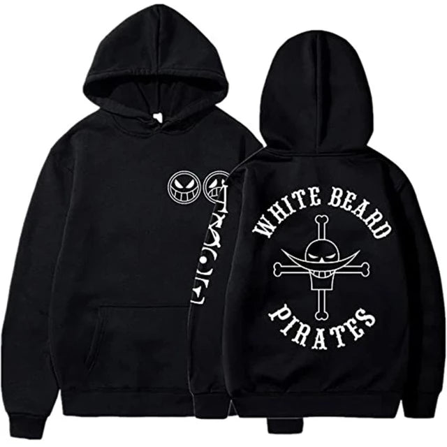 Sweat Pull One Piece Barbe Blanche Noir