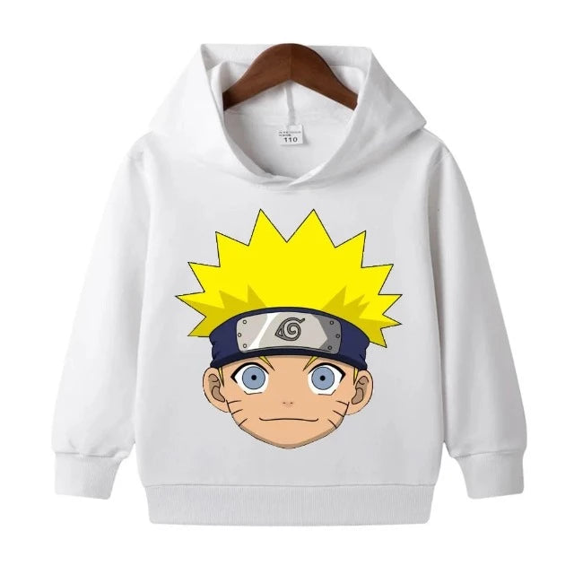 Sweat Enfant Naruto Uzumaki Pull blanc
