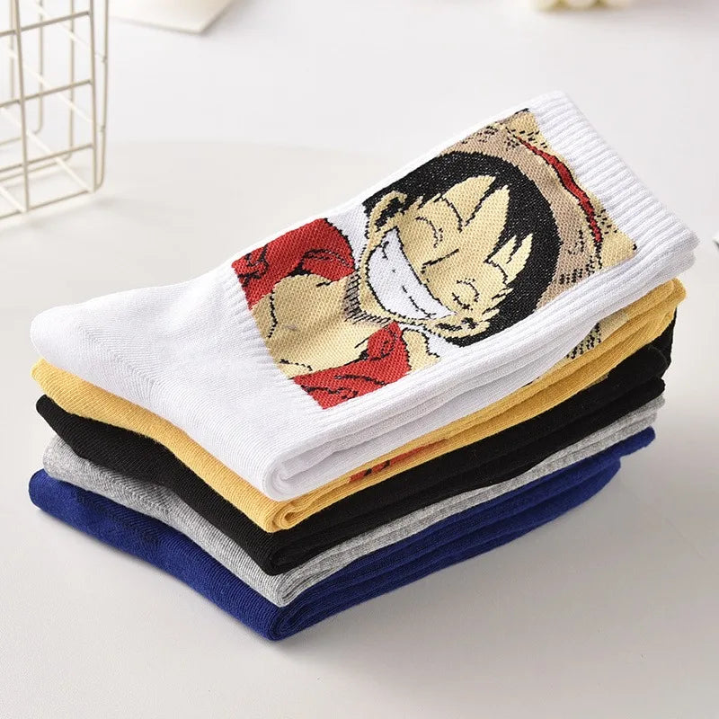 Chaussettes One Piece Luffy Pack de 5