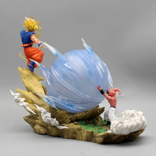 Figurine Dragon Ball Z Goku vs Buu 22cm