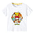 T-Shirt Pokemon Enfant Team Fille Garçon BLANC