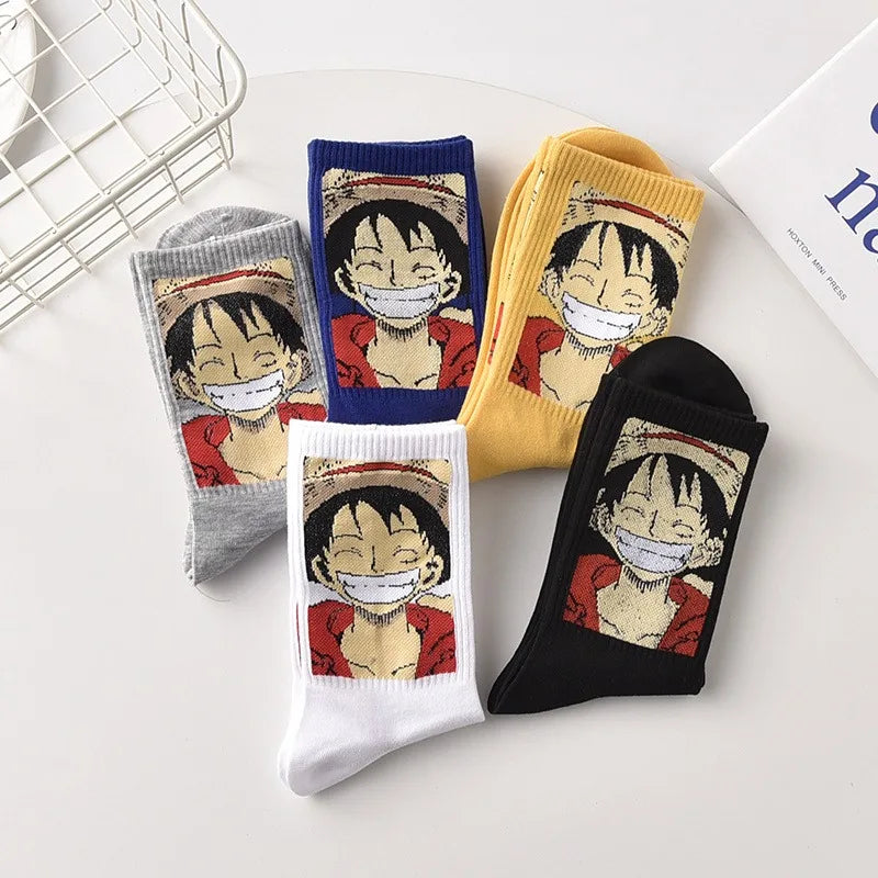 Chaussettes One Piece Luffy Pack de 5