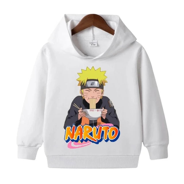 Sweat Enfant Naruto Ramen Pull blanc