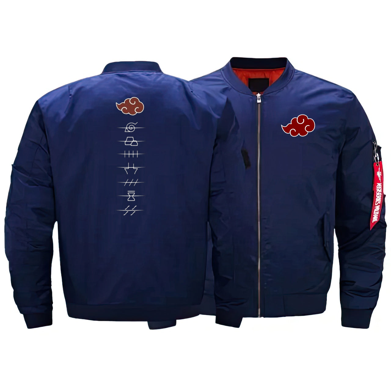 Veste Naruto Blasons Akatsuki (4 Coloris)