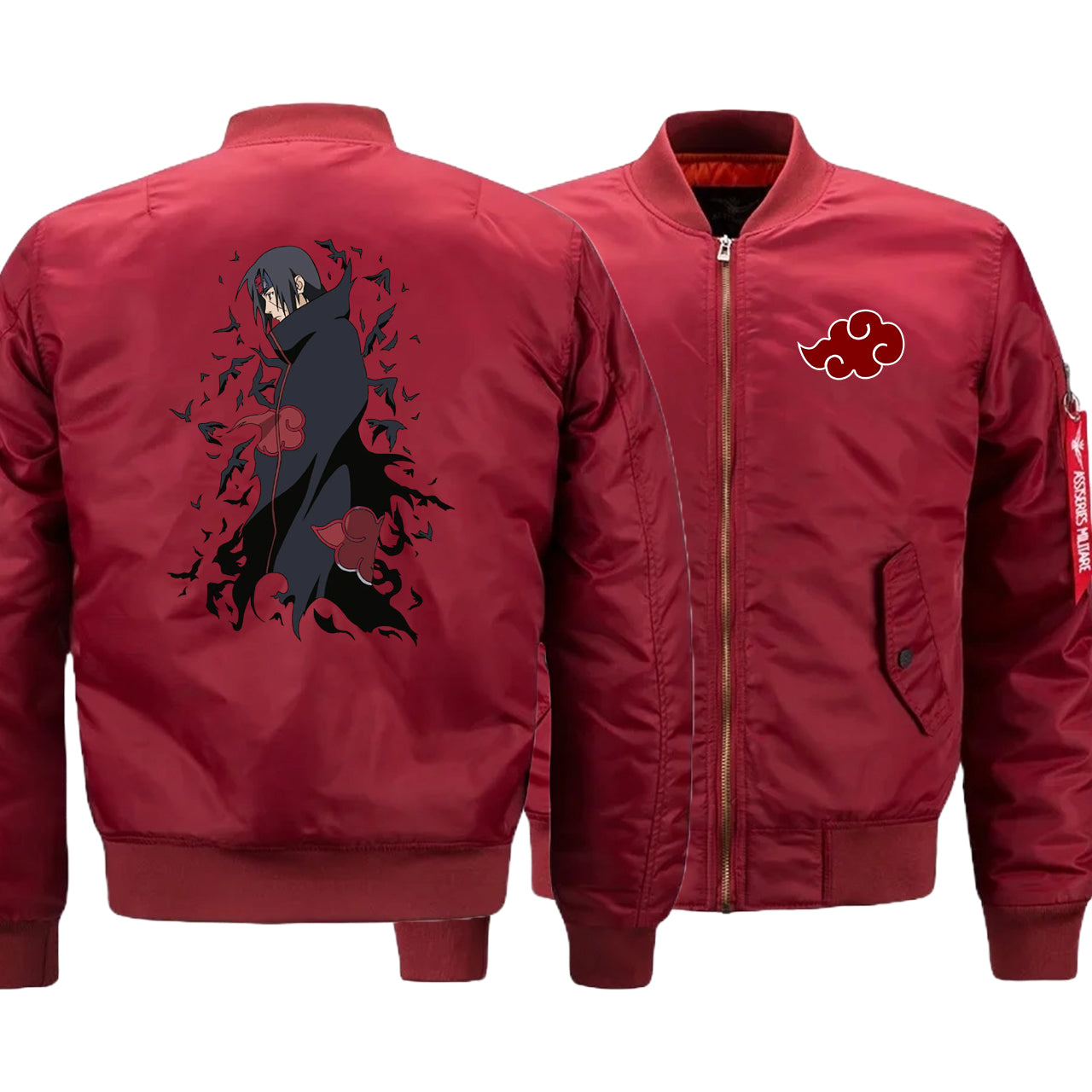 Veste Bomber Naruto Itachi Akatsuki (4 Coloris)