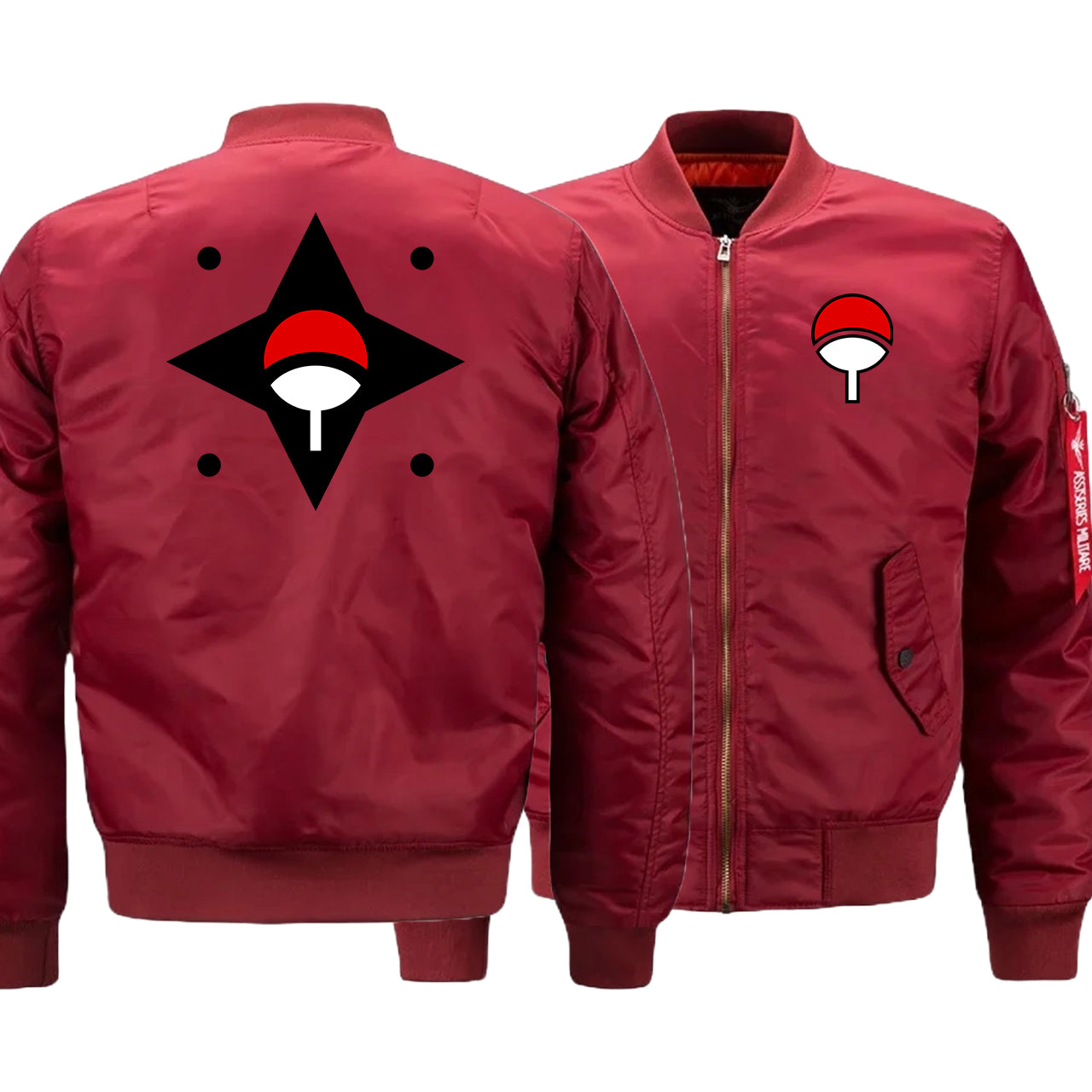 Veste Bomber Naruto Clan Uchiha (3 Coloris)