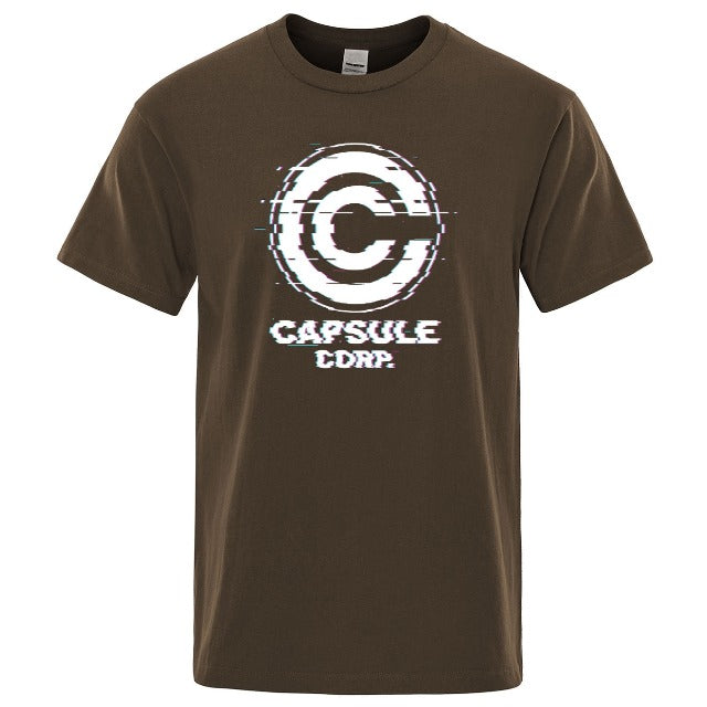 T-Shirt Dragon Ball Caspule Corp Blurred 6 Coloris