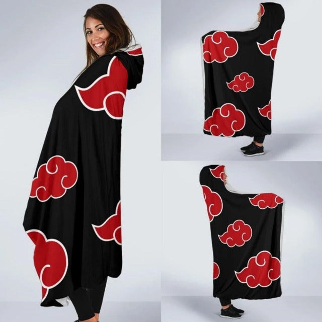 Plaid à Capuche Naruto Akatsuki