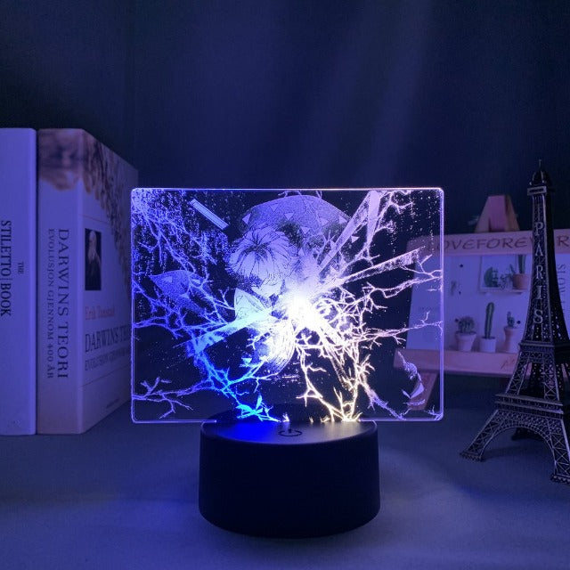 Lámpara 3D Zenitsu Demon Slayer