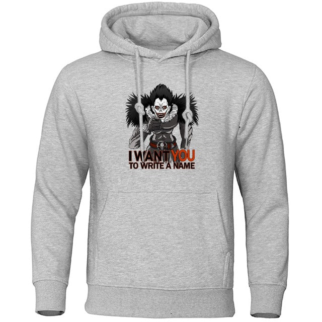 Sweat Death Note Ryuk gris