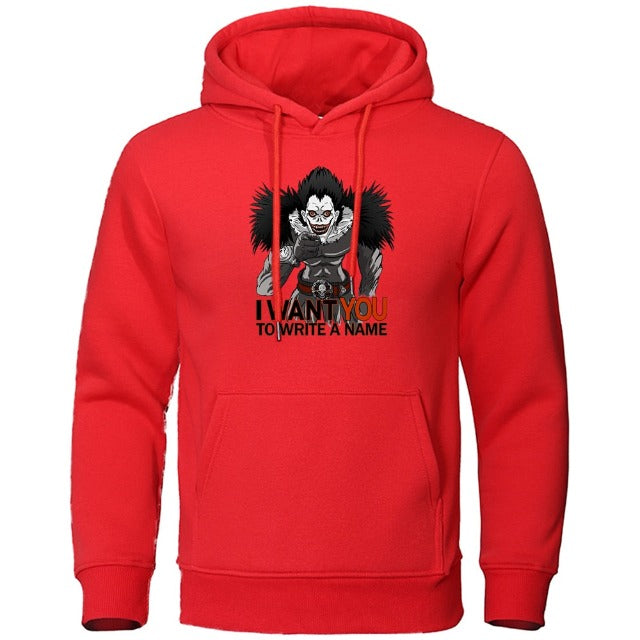Sweat Death Note Ryuk rouge