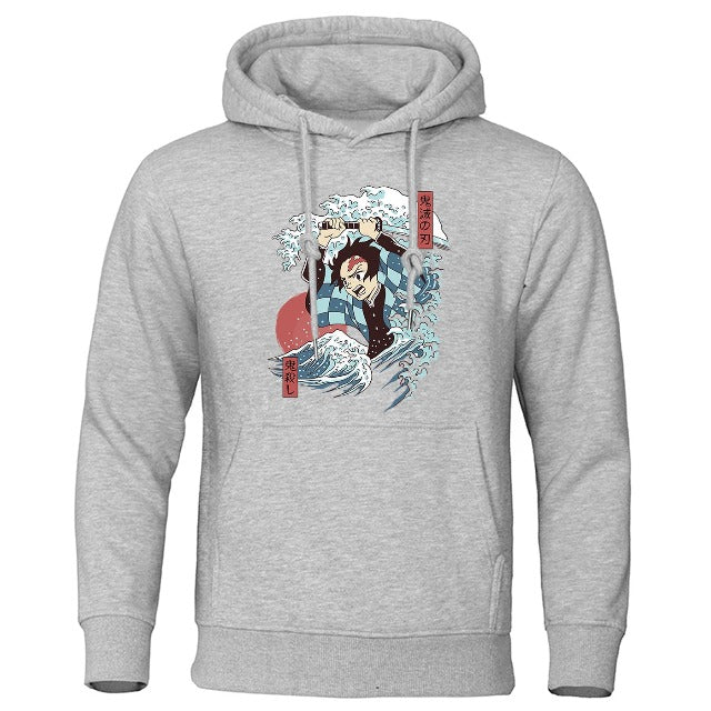 Felpa Demon Slayer Tanjiro Breath of Water (6 colori)