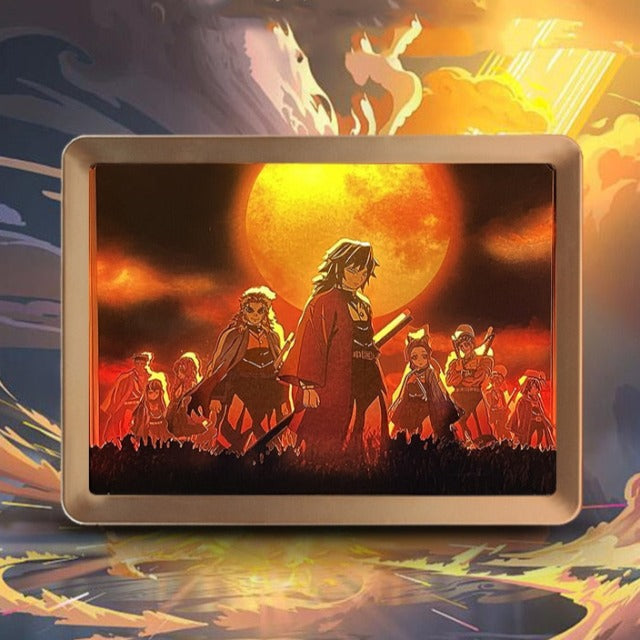Tableau Lumineux Demon Slayer