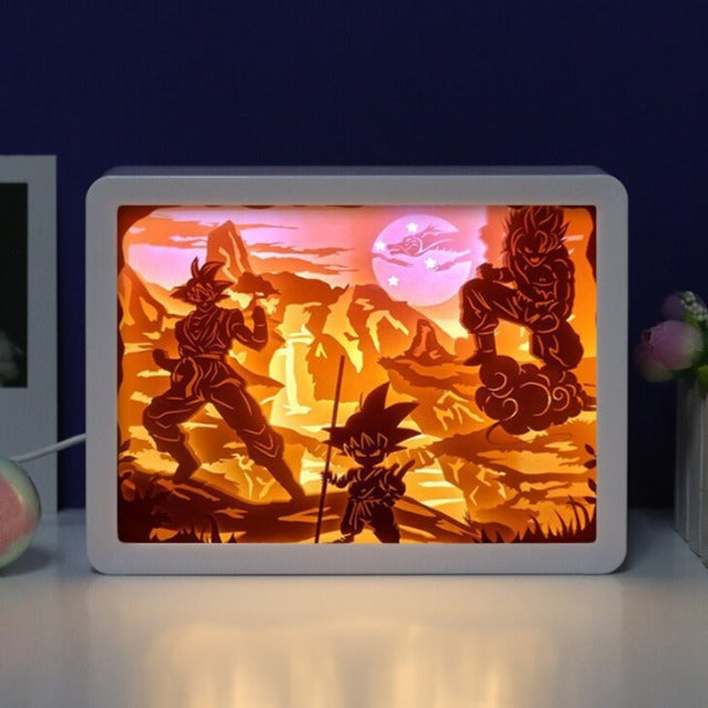 Tableau Lumineux Dragon Ball Z