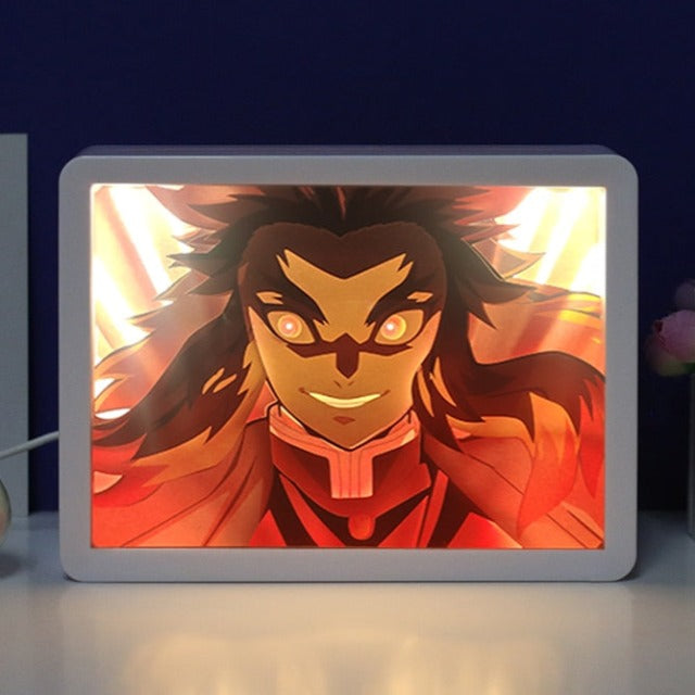 Tableau Lumineux Demon Slayer Kyojuro Rengoku