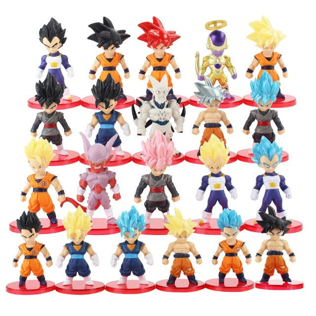 Caja Regalo de 21 Figuras Dragon Ball Super