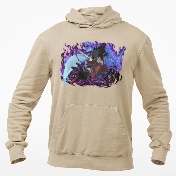 Sweat À Capuche Madara Uchiha beige