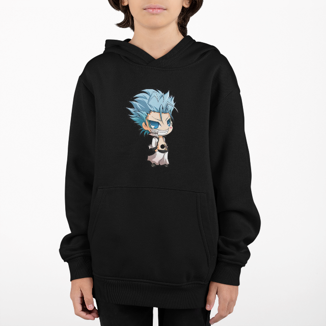 Sweat Enfant Bleach Grimmjow noir