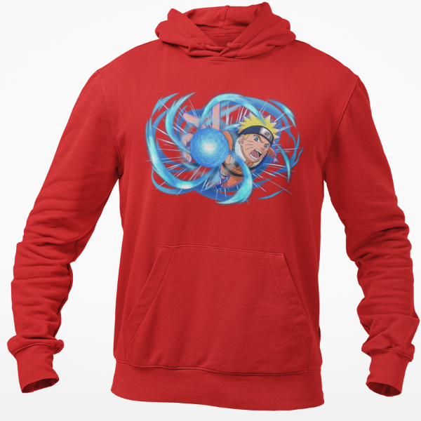 Sweat Naruto Uzumaki Rasengan rouge