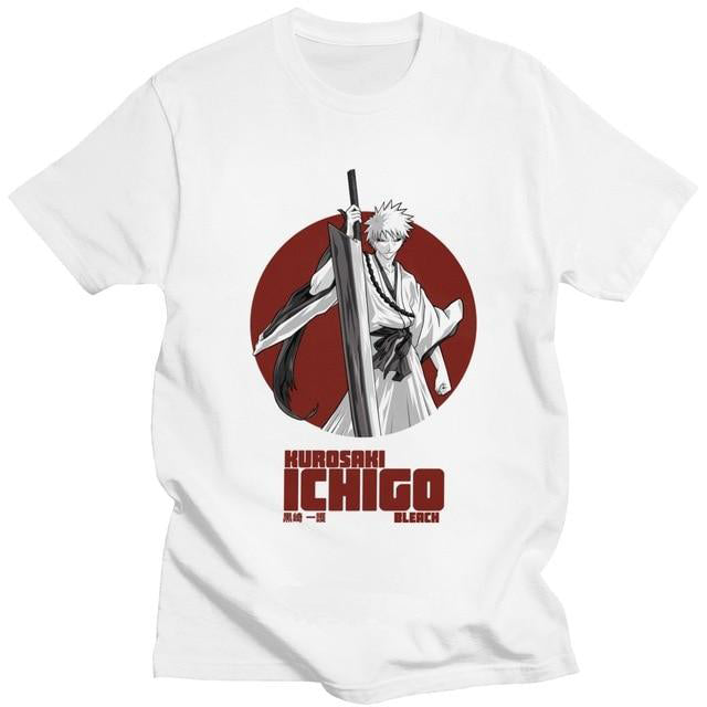 T-Shirt Bleach Ichigo blanc
