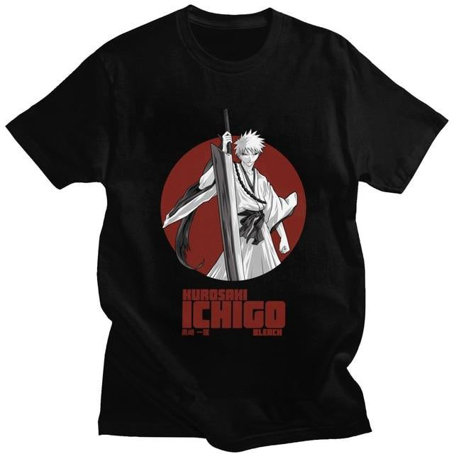 T-Shirt Bleach Ichigo noir