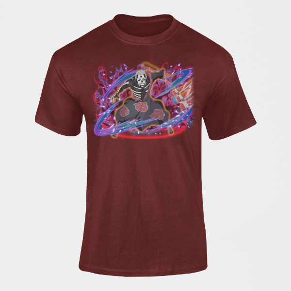 T-Shirt Hidan Jashin bordeaux