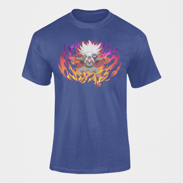 T-Shirt Jiraiya Sage Mode bleu