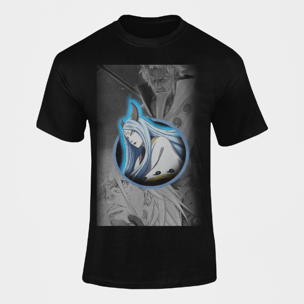 T-Shirt Kaguya Hagoromo Madara noir