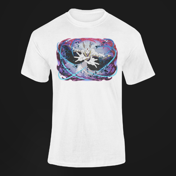 T-Shirt Kaguya Otsutsuki God blanc