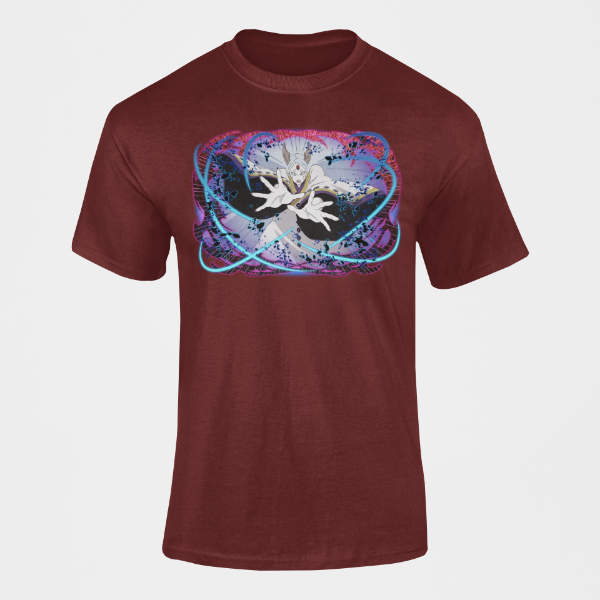 T-Shirt Kaguya Otsutsuki God bordeaux