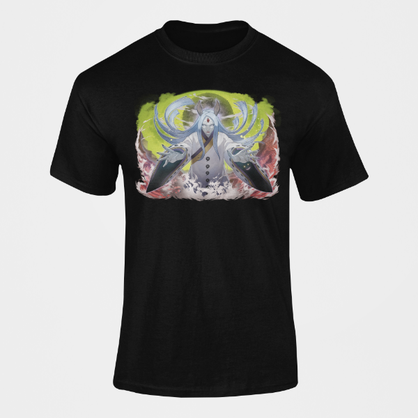 T-Shirt Kaguya Otsutsuki Rinne Sharingan noàir