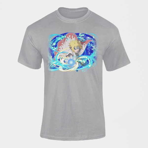 T-Shirt Minato Namikaze gris