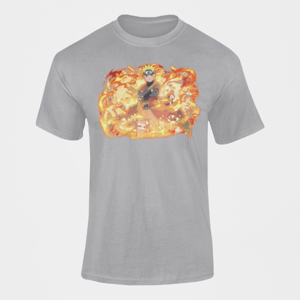 T-Shirt Naruto Sage Mode gris