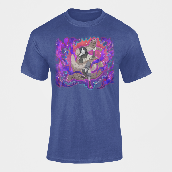 T-Shirt Orochimaru Naruto bleu