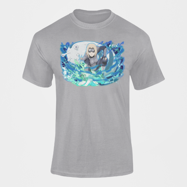 T-Shirt Tsunade Senju gris