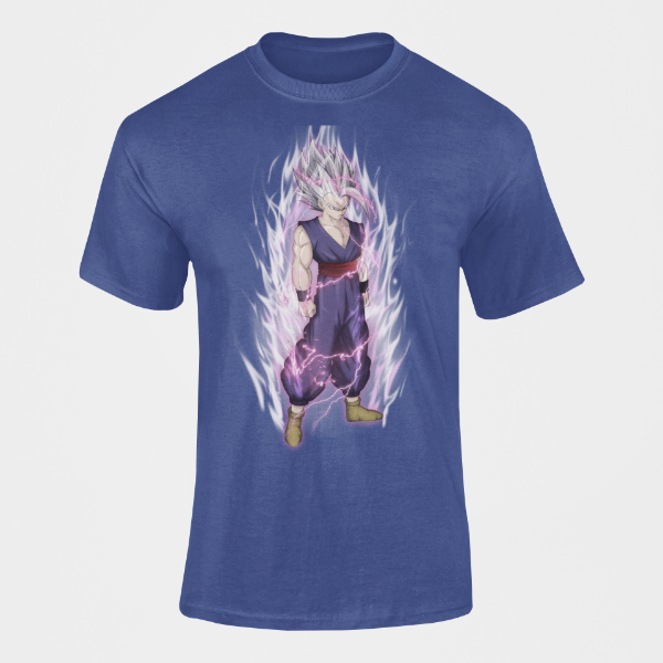 T-shirt Beast Gohan Dragon Ball bleu
