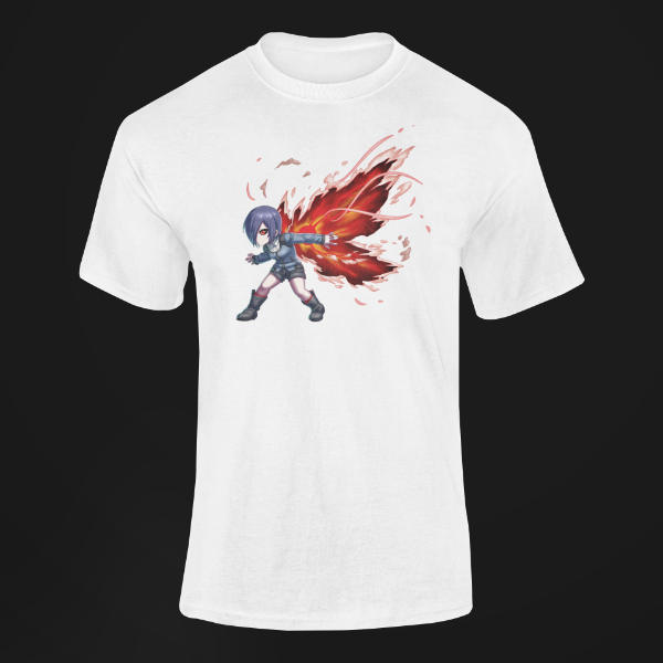 T-Shirt Toka Kirishima Tokyo Ghoul blanc