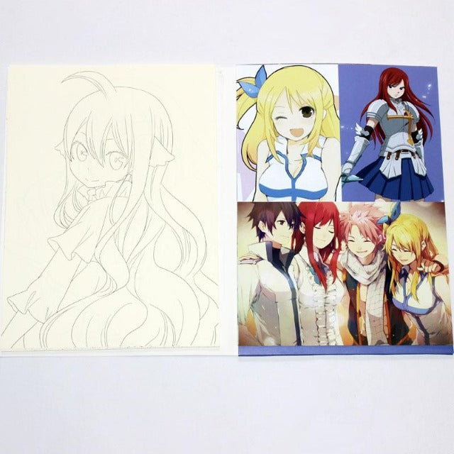 Cahier de Coloriage Fairy Tail